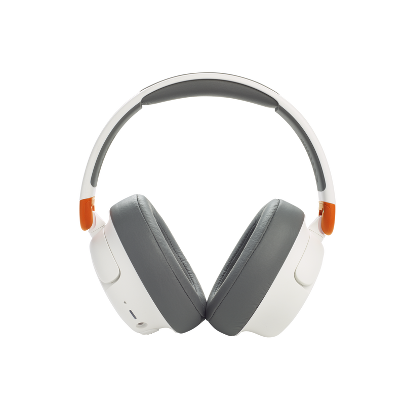 JBL JR 460NC - White - Wireless over-ear Noise Cancelling kids headphones - Back image number null